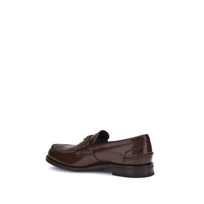 Prada Dreieckige Plakette Loafers