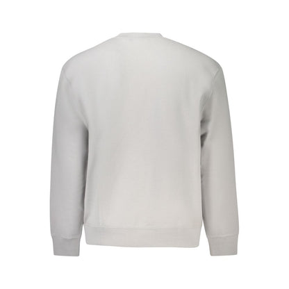 Calvin Klein Grauer Baumwollpullover für Männer