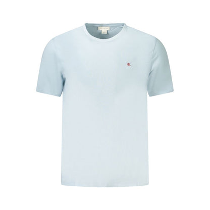 Calvin Klein Blau Baumwolle Männer T-Shirt