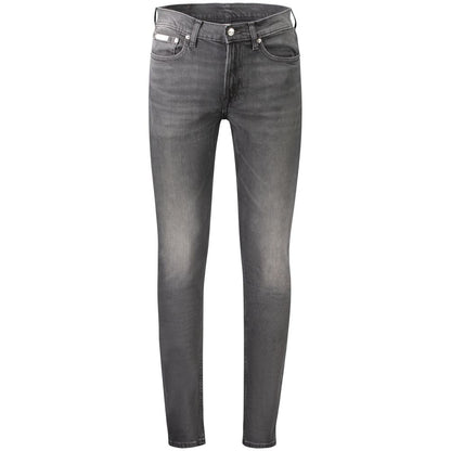 Calvin Klein Schwarz Baumwolle Männer Jeans