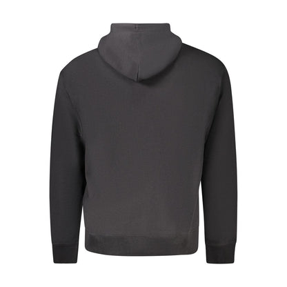 Calvin Klein Schwarzer Baumwollpullover für Männer