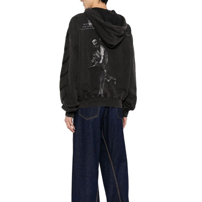 Off-White St. Matthäus über Baumwolle Hoodie Sweatshirt