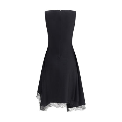 Alexander McQueen Asymmetrisches Midikleid