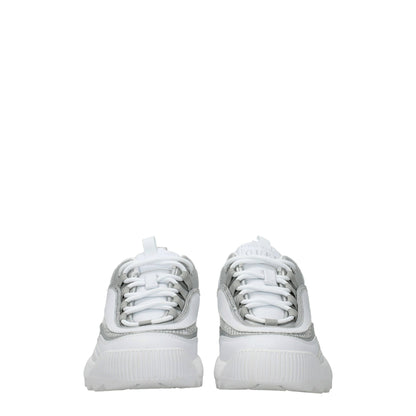Guess Weiße klobige Turnschuhe aus Polyethylen