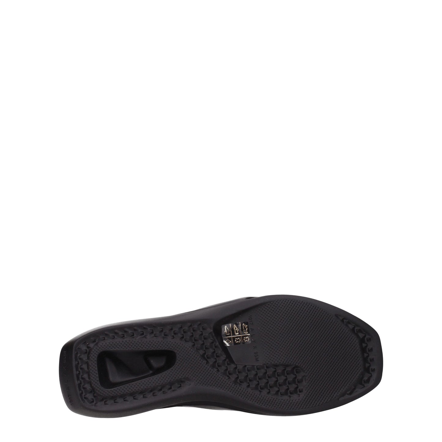 Alyx Schwarze Lederpantoffeln Sandalen