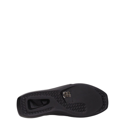Alyx Schwarze Lederpantoffeln Sandalen