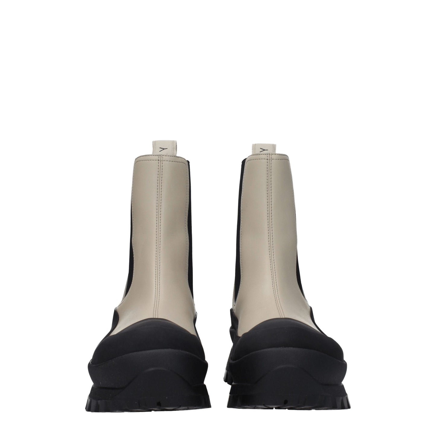 Stella McCartney Schwarze Lederstiefeletten