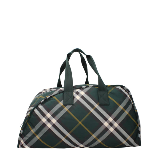Burberry Grünes Stoffgepäck und Reisen