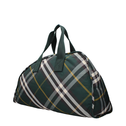 Burberry Grünes Stoffgepäck und Reisen