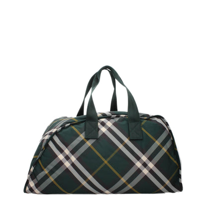 Burberry Grünes Stoffgepäck und Reisen
