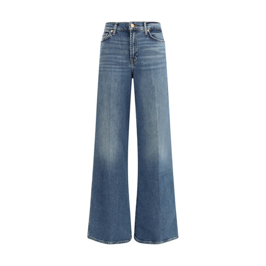 7FOR Lotta Luxe Jeans mit weitem Bein