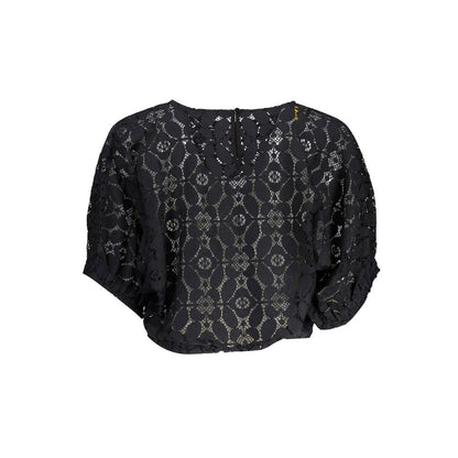 Desigual Schwarze Polyester-Oberteile &amp