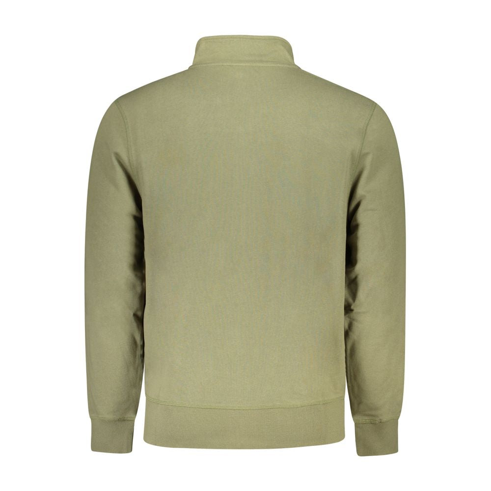 North Sails Grüner Baumwollpullover für Männer