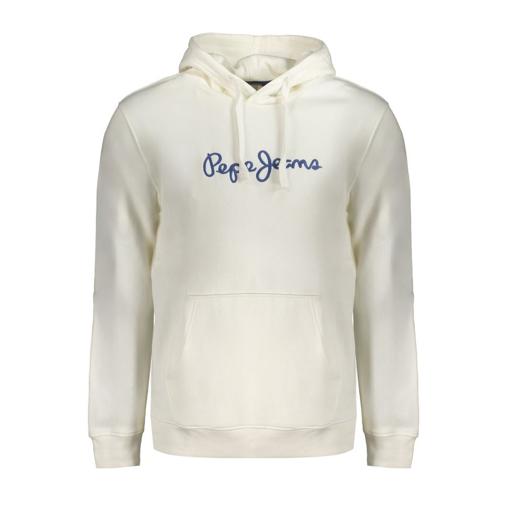 Pepe Jeans Weißer Baumwollpullover