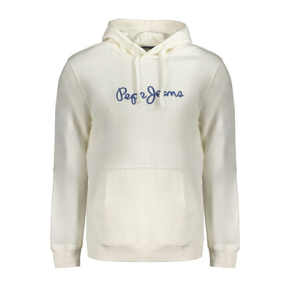 Pepe Jeans Weißer Baumwollpullover