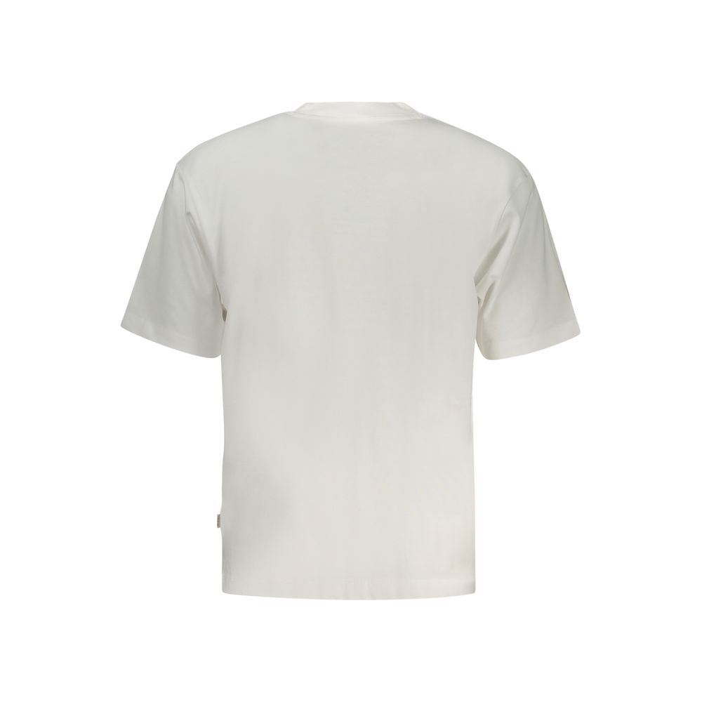 Guess Jeans Weißes Baumwolle Männer T-Shirt
