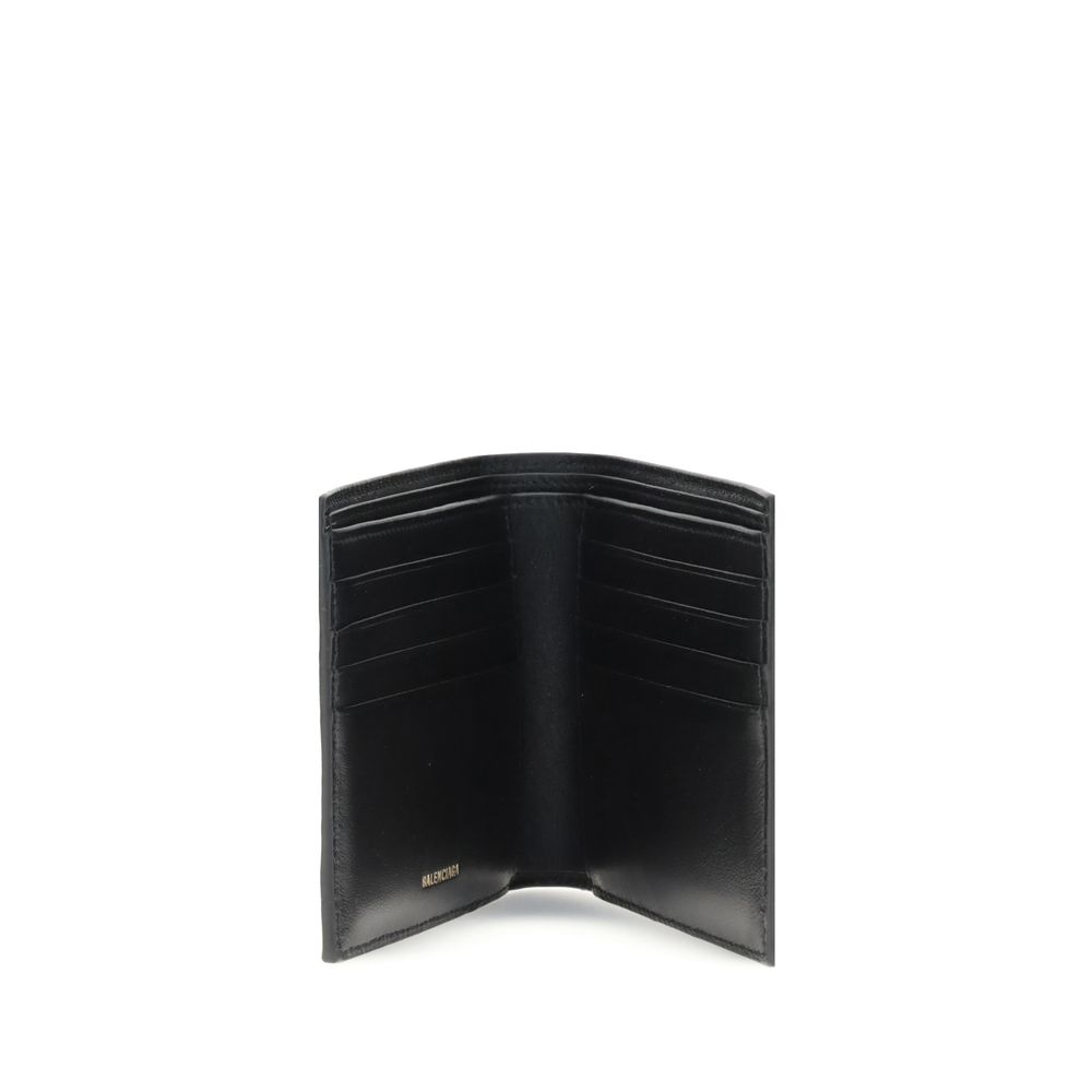 Balenciaga Logo-Plakette Brieftasche