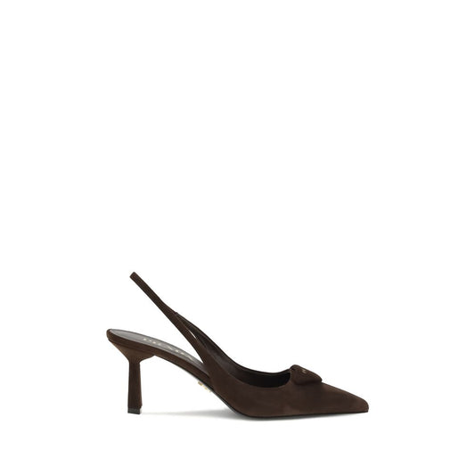 Prada Slingback-Pumps aus Wildleder