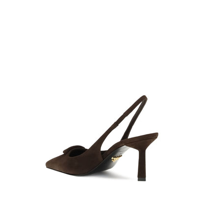 Prada Slingback-Pumps aus Wildleder