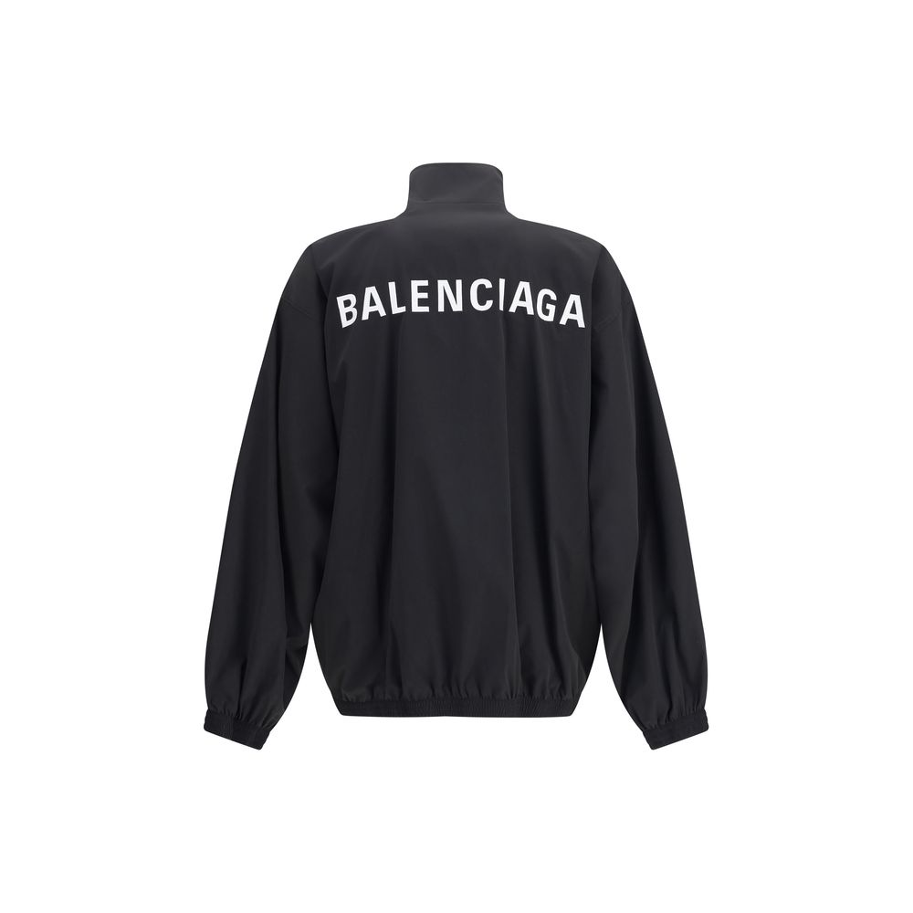 Balenciaga Übergroße Windbreaker-Jacke