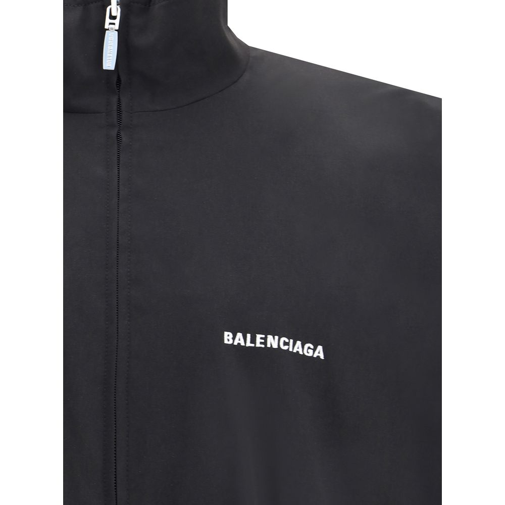 Balenciaga Übergroße Windbreaker-Jacke