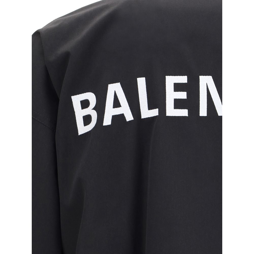 Balenciaga Übergroße Windbreaker-Jacke