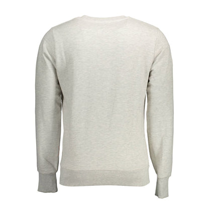Superdry Grauer Baumwollpullover