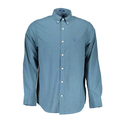 Gant Blaues Baumwollhemd