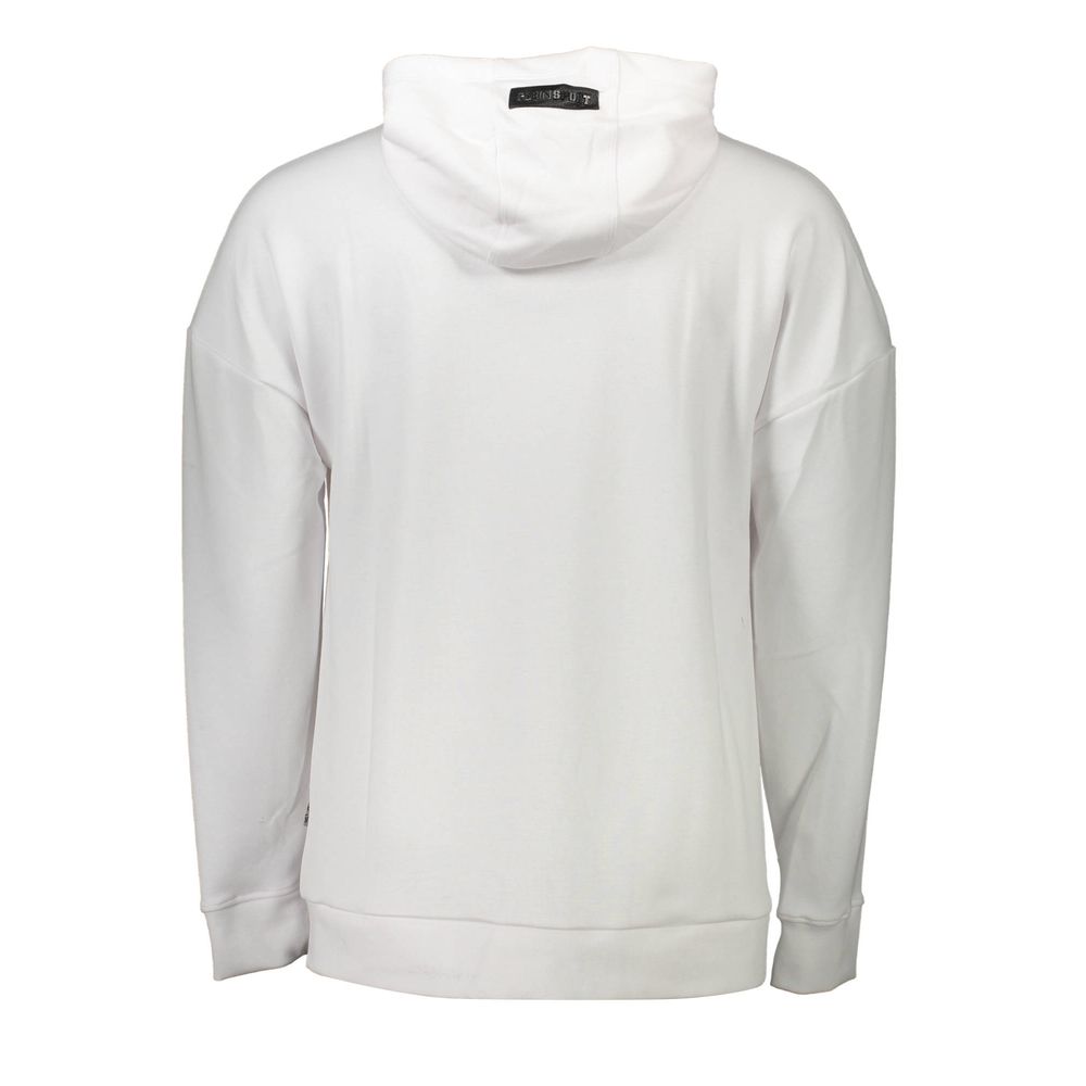 Plein Sport Weißer Baumwollpullover