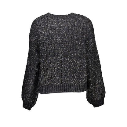 Desigual Schwarzer Polyester-Pullover