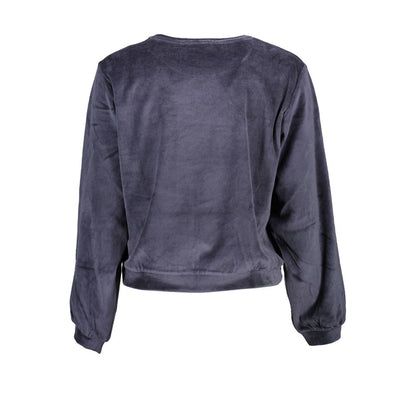 Desigual Blauer Baumwollpullover