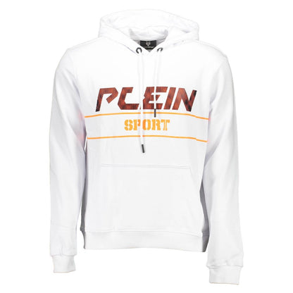 Plein Sport Weißer Baumwollpullover