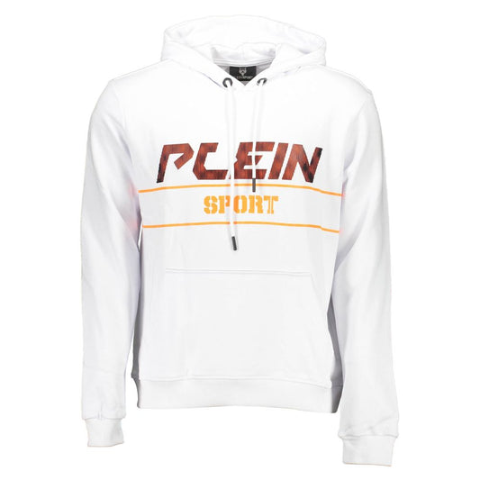 Plein Sport Weißer Baumwollpullover