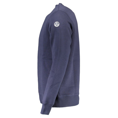 North Sails Blauer Baumwollpullover