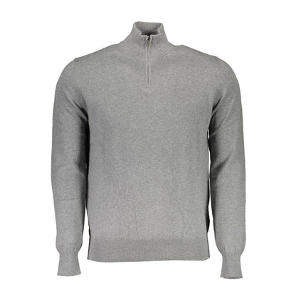 North Sails Grauer Baumwollpullover