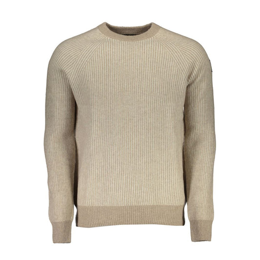 North Sails Beigefarbener Pullover aus Wolle
