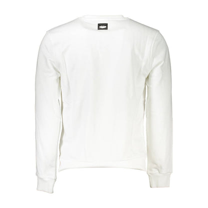 Cavalli Class Weißer Baumwollpullover