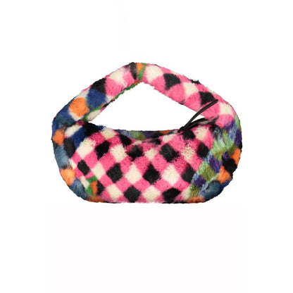Desigual Schwarze Polyethylen-Handtasche