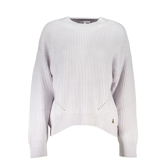 Patrizia Pepe Grauer Stoffpullover