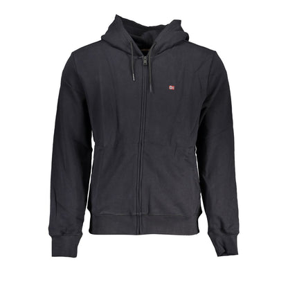 Napapijri Schwarzer Baumwollpullover für Männer