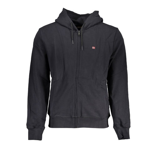 Napapijri Schwarzer Baumwollpullover für Männer