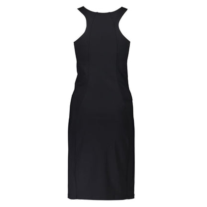 Patrizia Pepe Schwarzes Elastan-Kleid