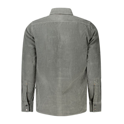 Hugo Boss Grünes Baumwollhemd