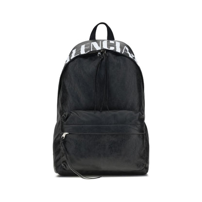Balenciaga Crinkle-Effekt-Rucksack