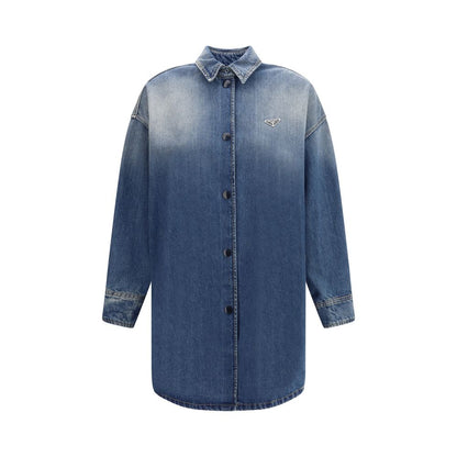Prada Hemdjacke aus Denim