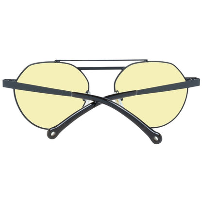 Hally&Son Schwarze Metall-Sonnenbrille