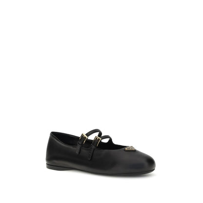 Prada Leder Ballerinas