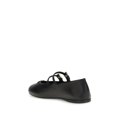 Prada Leder Ballerinas