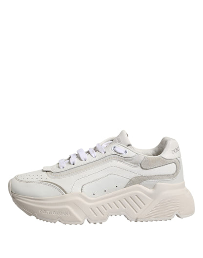 Dolce & Gabbana Weiß Daymaster Low Top Turnschuhe Schuhe