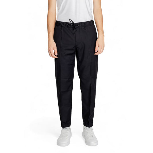 Armani Exchange Schwarze Polyester-Hose
